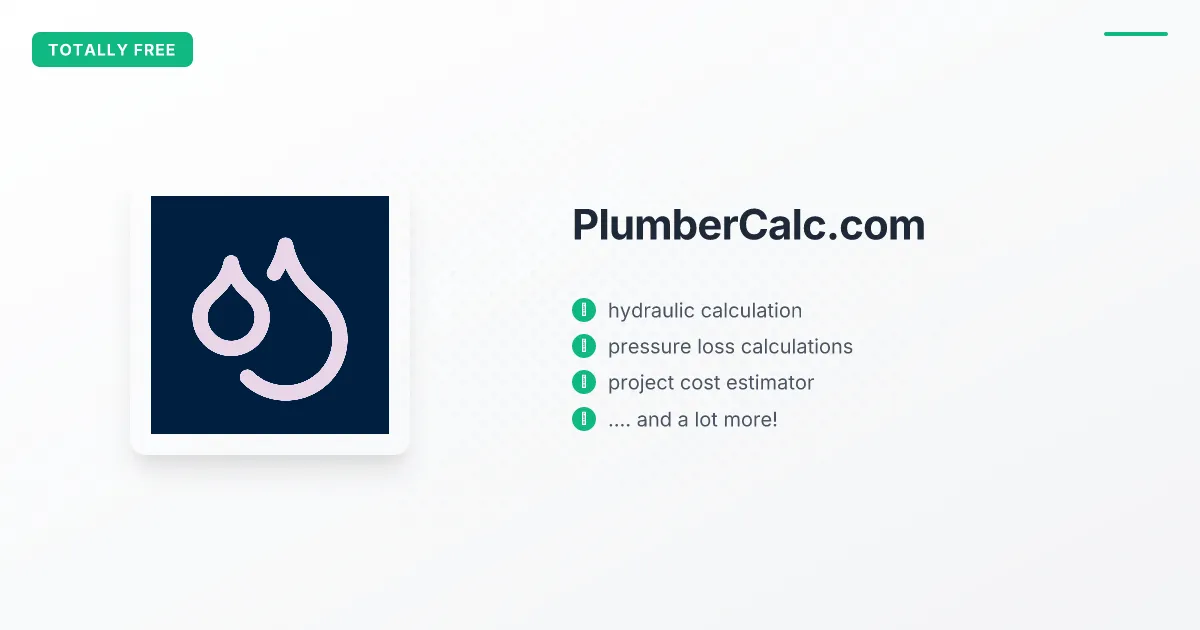 PlumberCalc.com Review: Free Plumbing Calculators for Pros