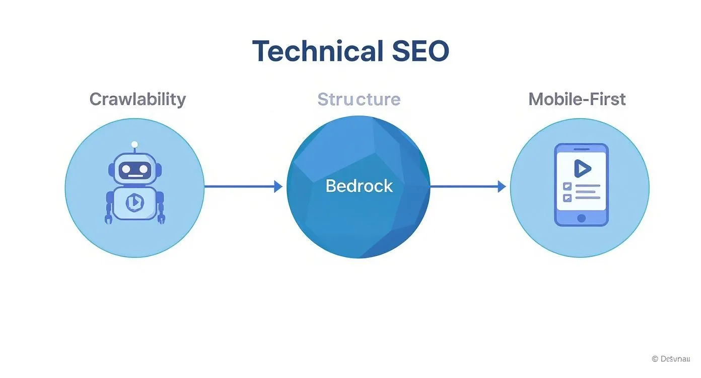 Infographic about seo for startups